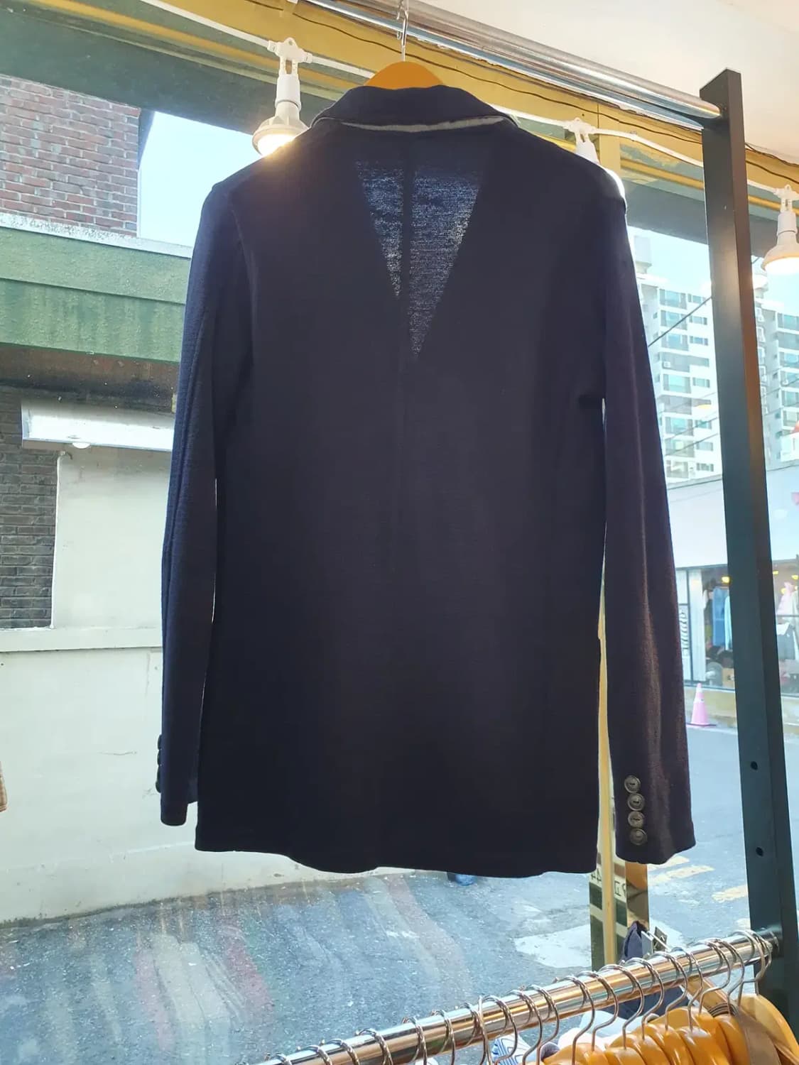 이탈리아 모르가나 더블 브레스티드 니트 자켓 46사이즈 상품이미지9