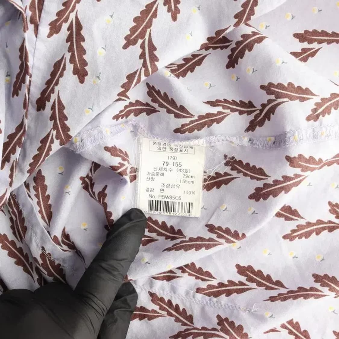 폴앤조 코튼 100% 셔츠 M사이즈 상품이미지6