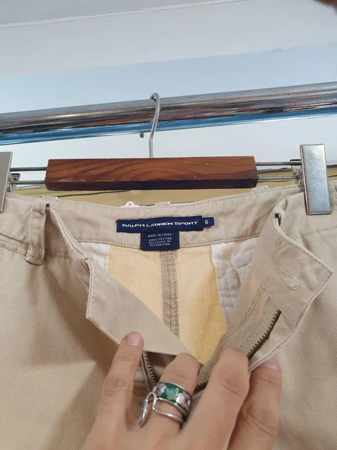 폴로 랄프로렌 스포츠 여성 네이비포니 반바지 하프팬츠 6사이즈 상품이미지4