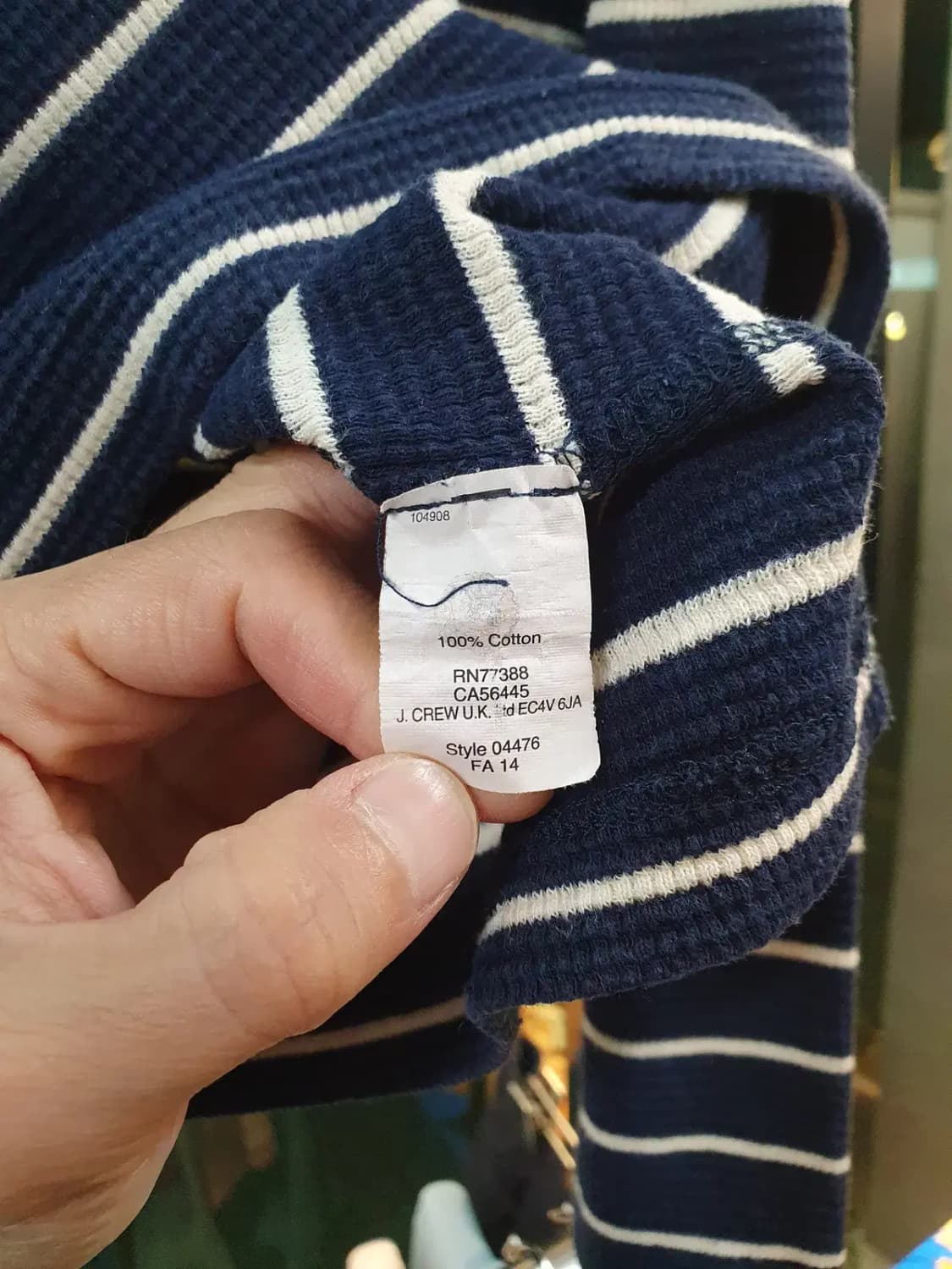 제이크루 가로 스트라이프 아메리칸 캐주얼 긴팔 니트 M사이즈 상품이미지5