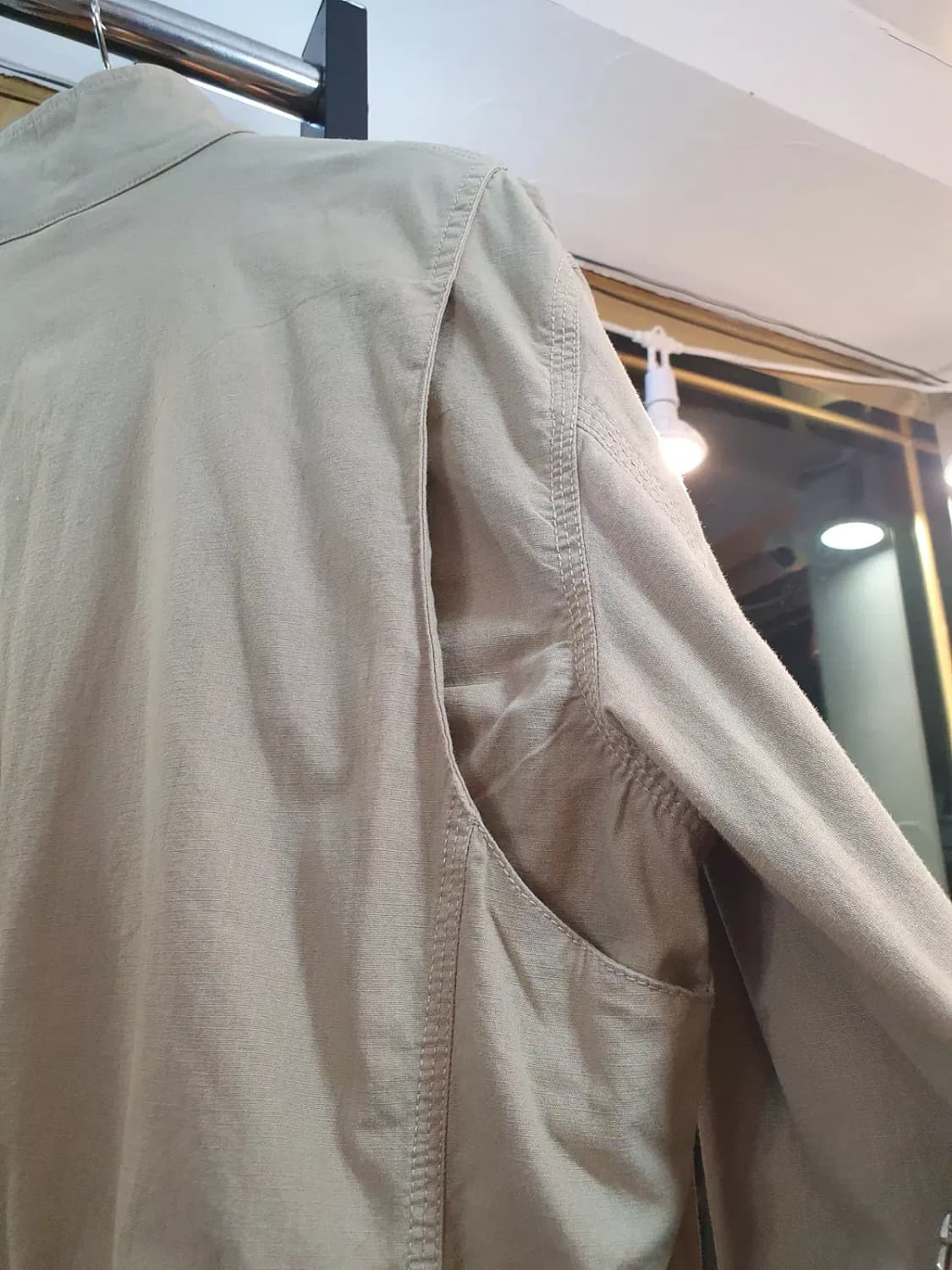 해켓 헤켓 베이지 컬러 사파리 멀티포켓 자켓 실사이즈 XL 상품이미지9