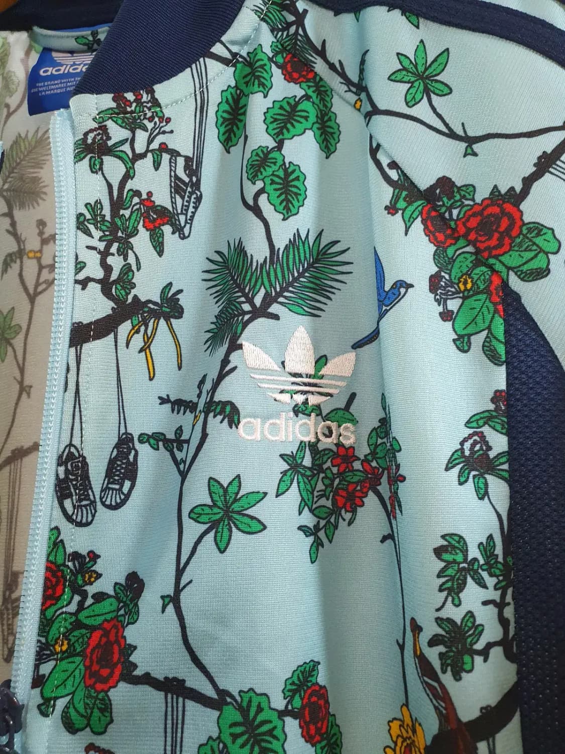 대장급 95사이즈 아디다스 에스닉 파이어버드 집업 저지 트랙탑 자켓 상품이미지4