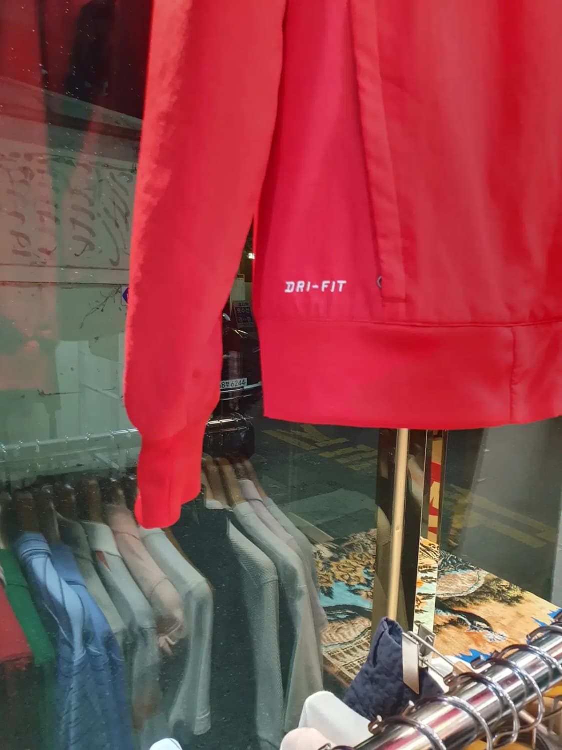 대장급 XL사이즈 나이키 한국 패치 자수 국대 집업 바람막이 트랙탑 자켓 상품이미지7