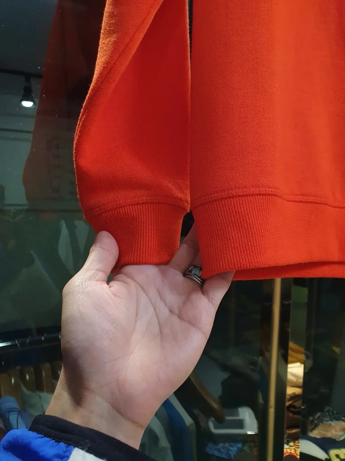 겐조 140 키즈 타이거 자수 맨투맨 레드 상품이미지3