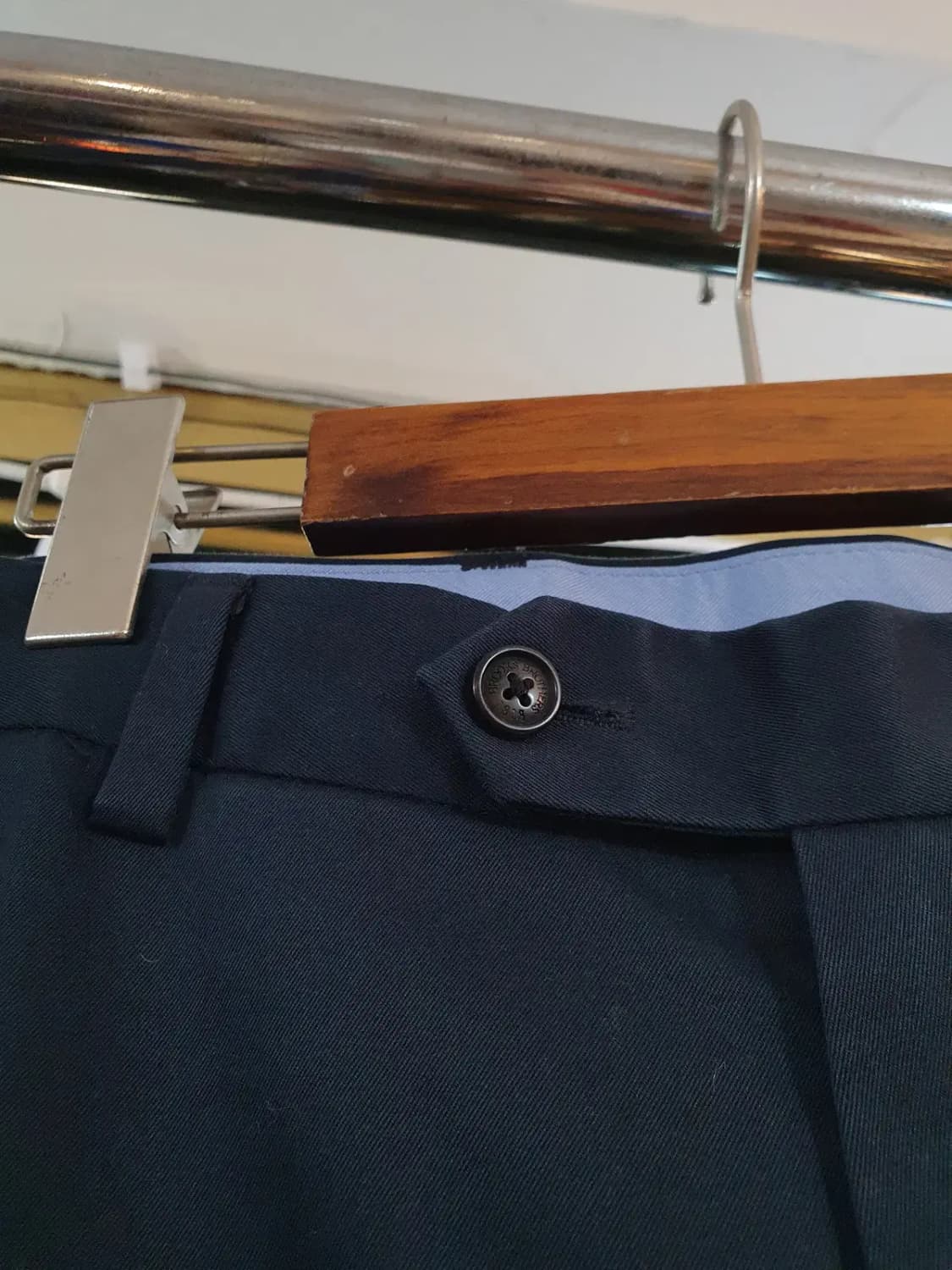 브룩스브라더스 남성 치노 네이비 코튼팬츠 32/34 상품이미지3