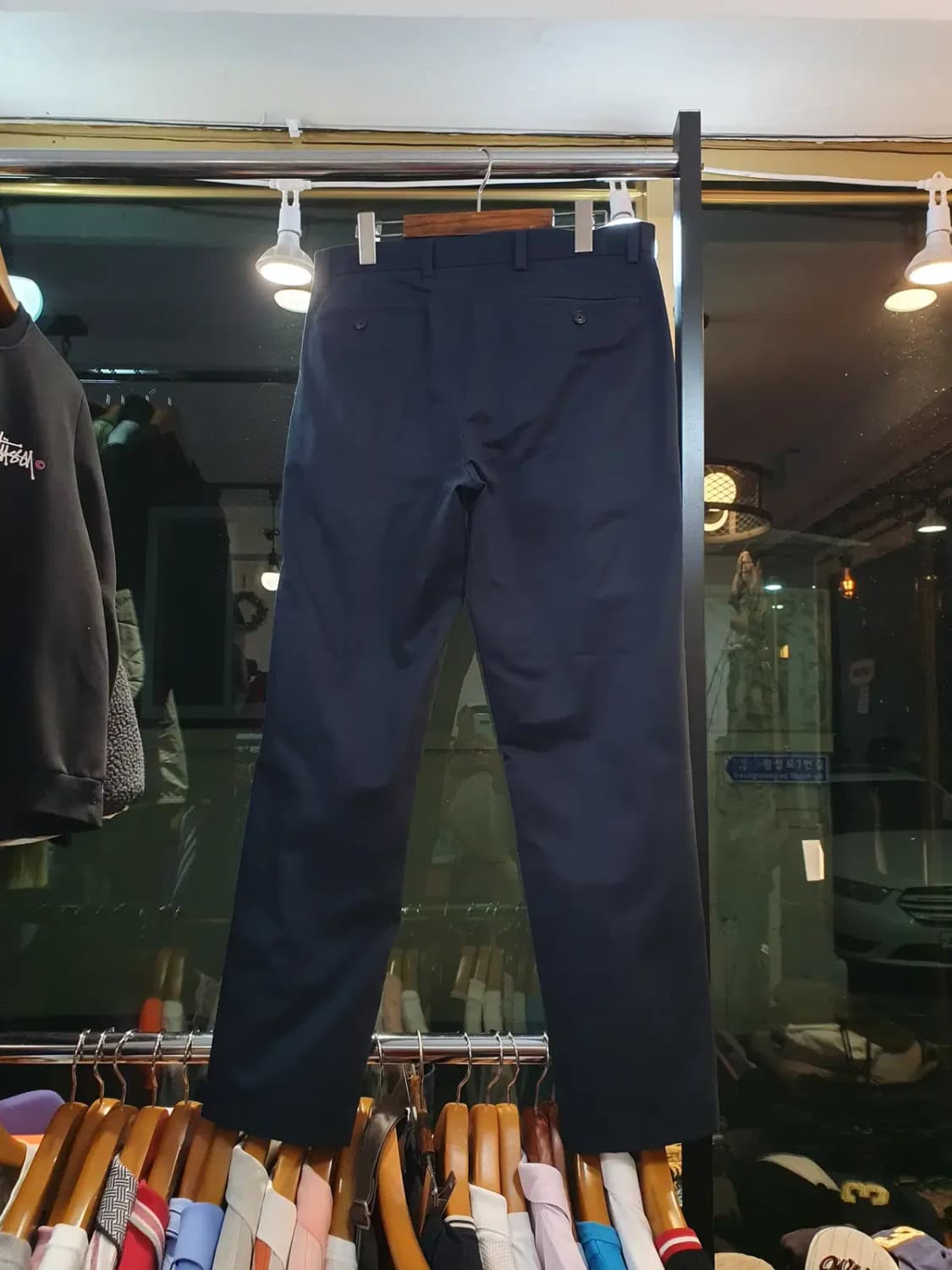 브룩스브라더스 남성 치노 네이비 코튼팬츠 32/34 상품이미지6