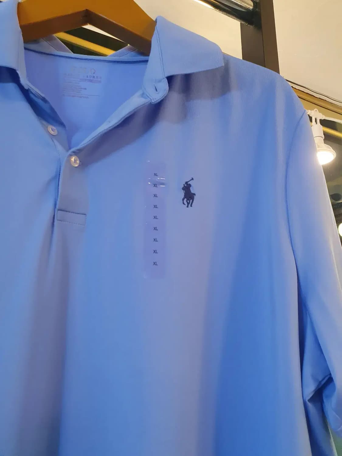 XL사이즈 택채새상품 폴로 랄프로렌 블루포니 로고 카라티 피케티 상품이미지4