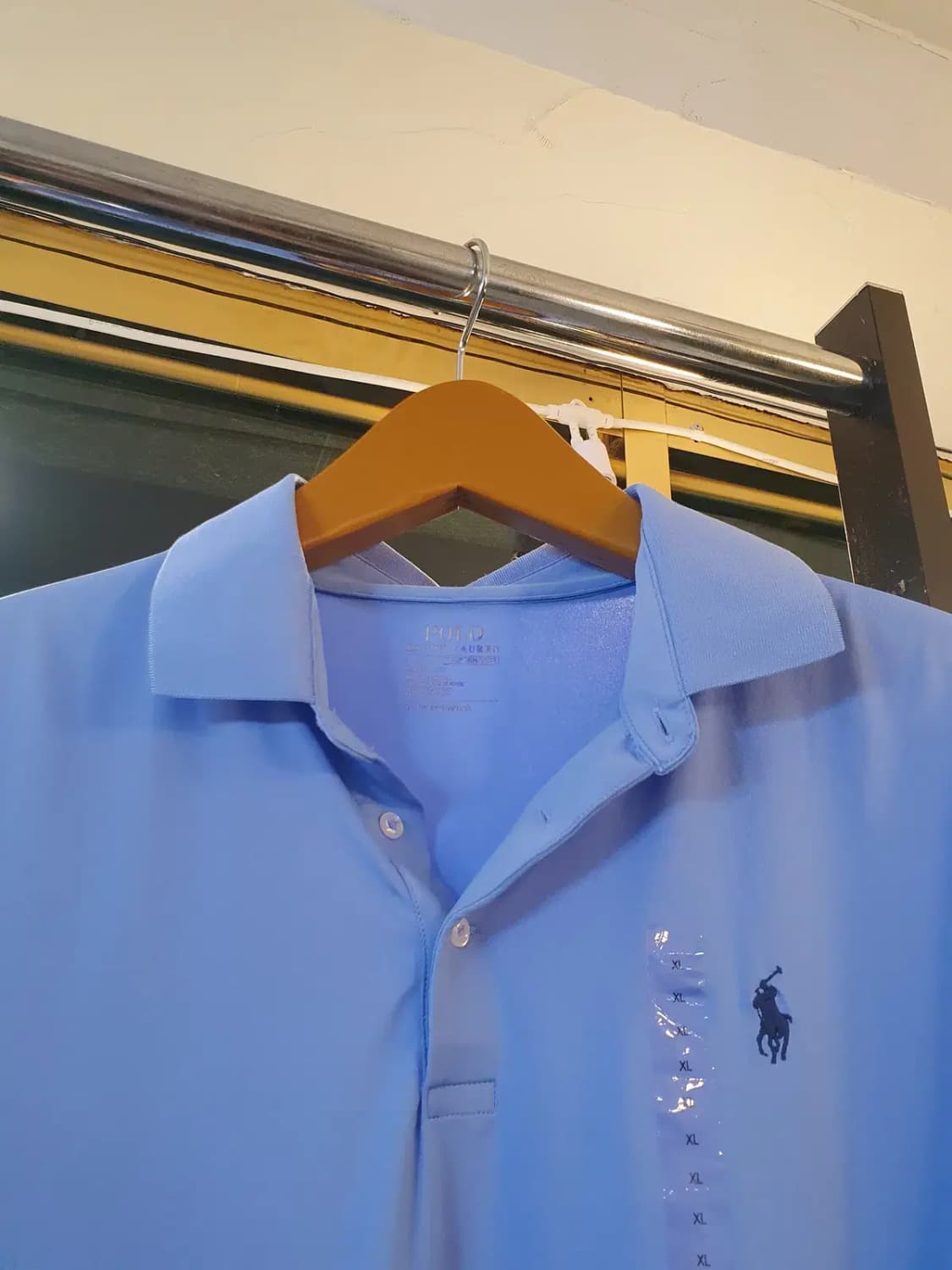 XL사이즈 택채새상품 폴로 랄프로렌 블루포니 로고 카라티 피케티 상품이미지5