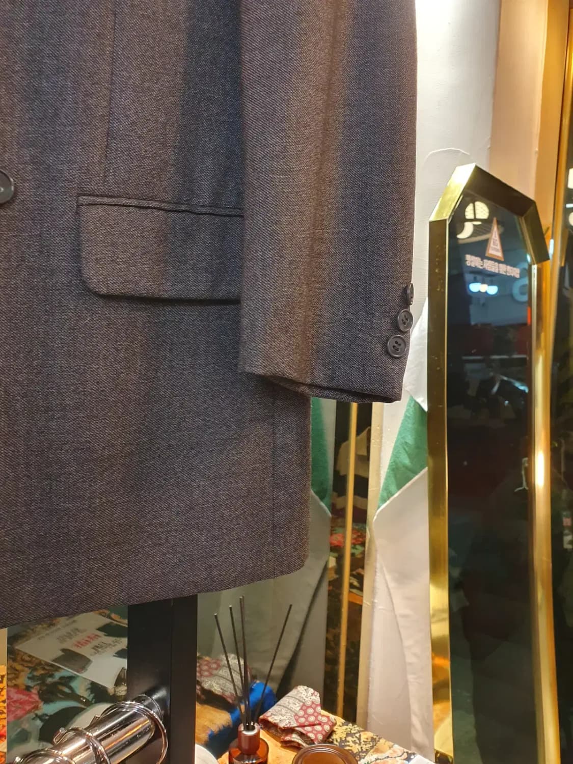 아르마니 꼴레지오니 최고급 메이드 인 이태리 더블 자켓 50사이즈 상품이미지4