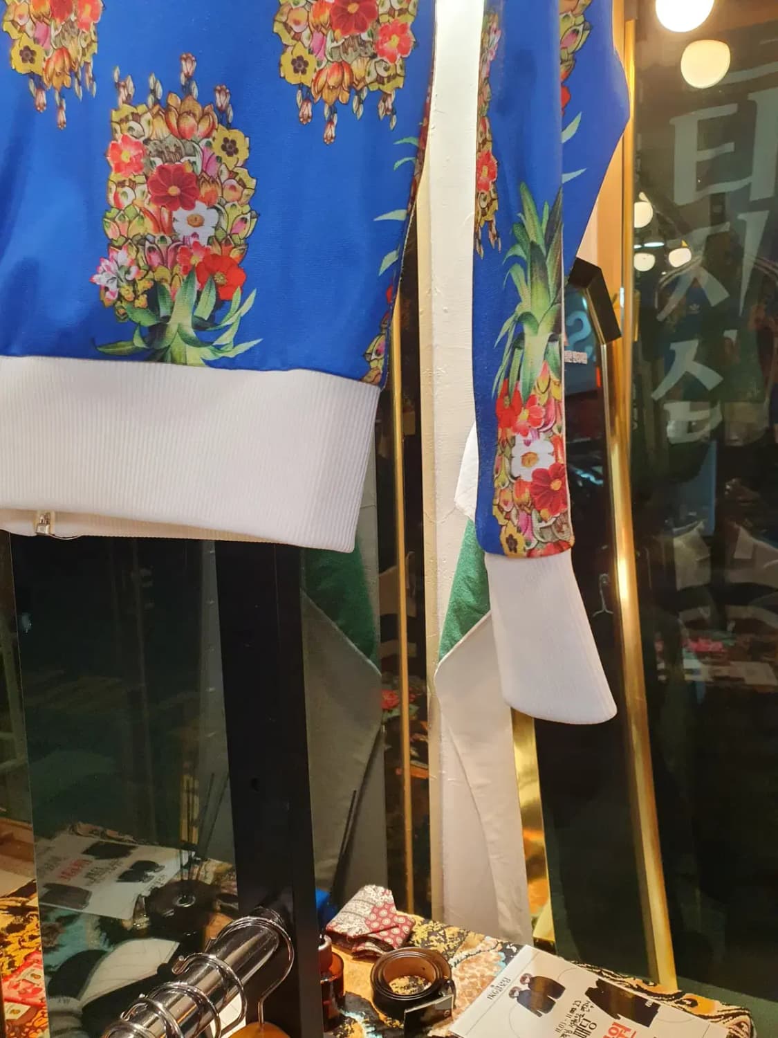 올드스쿨 아디다스 파인애플 파이어버드 트랙탑 저지 자켓 100사이즈 상품이미지4