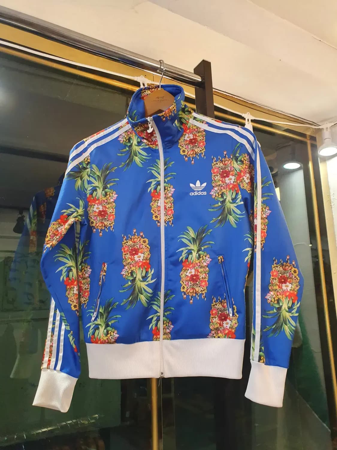 올드스쿨 아디다스 파인애플 파이어버드 트랙탑 저지 자켓 100사이즈 상품이미지5