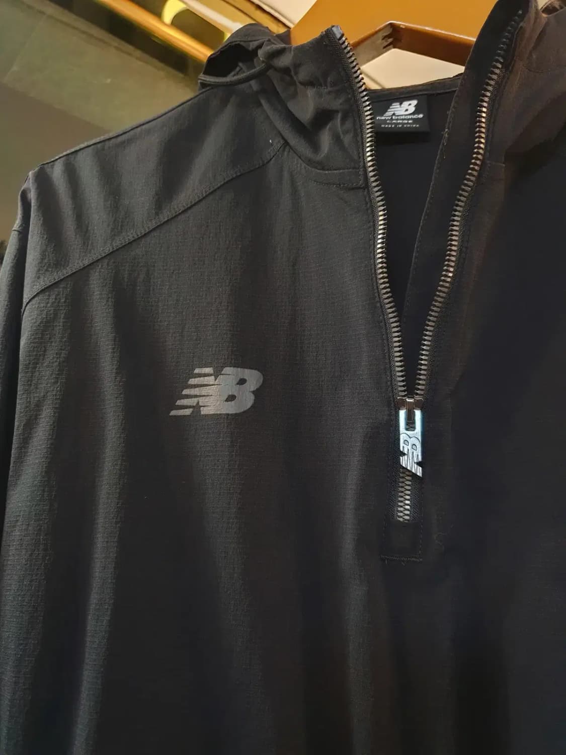 실사이즈 XL 뉴발란스 리버풀 대장급 끝판왕 아노락 반집업 바람막이 상품이미지4