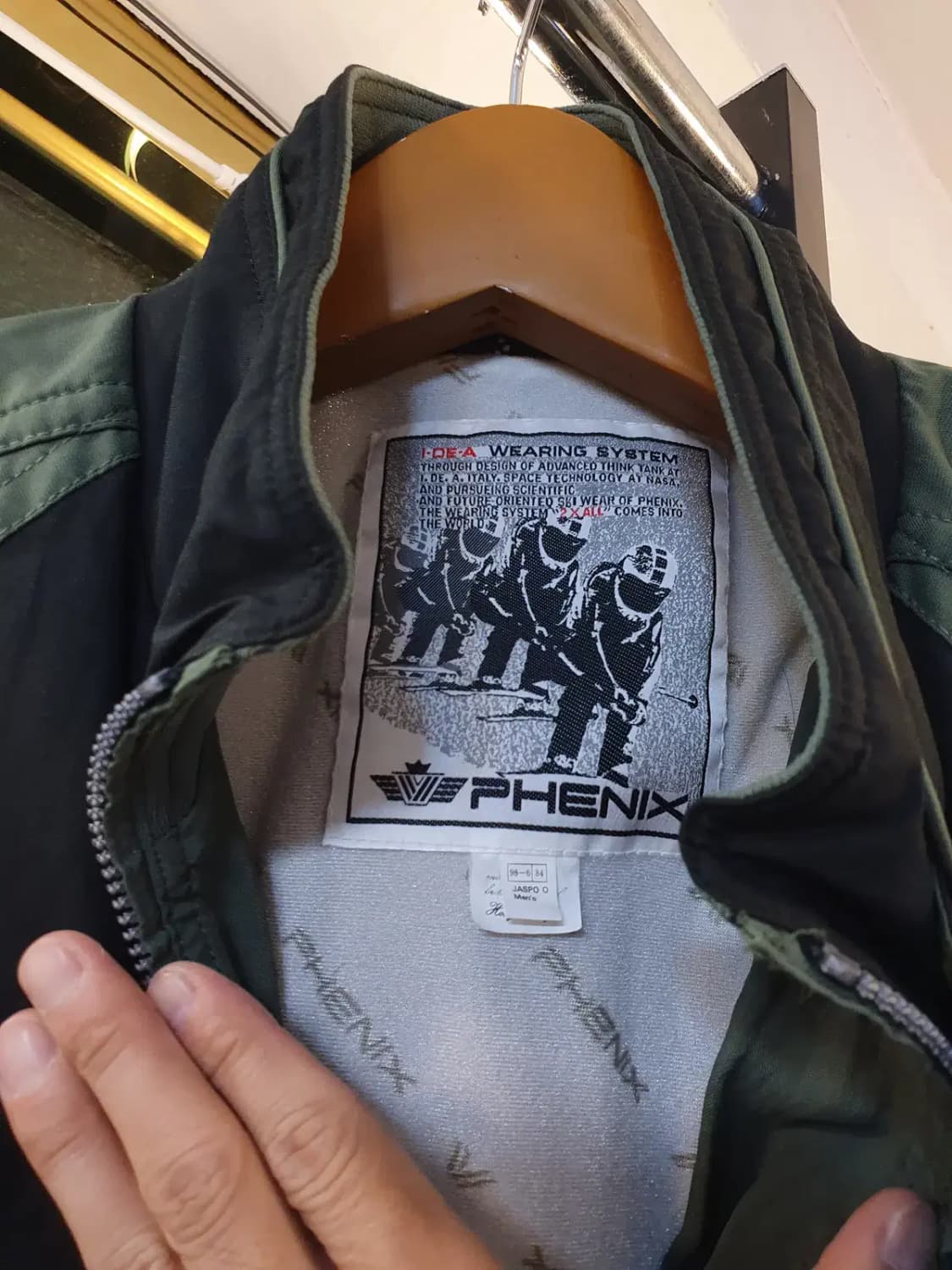 일본 끝판왕 스키웨어 피닉스 유리 프랑코 한정판 자켓 실사이즈 M 상품이미지4