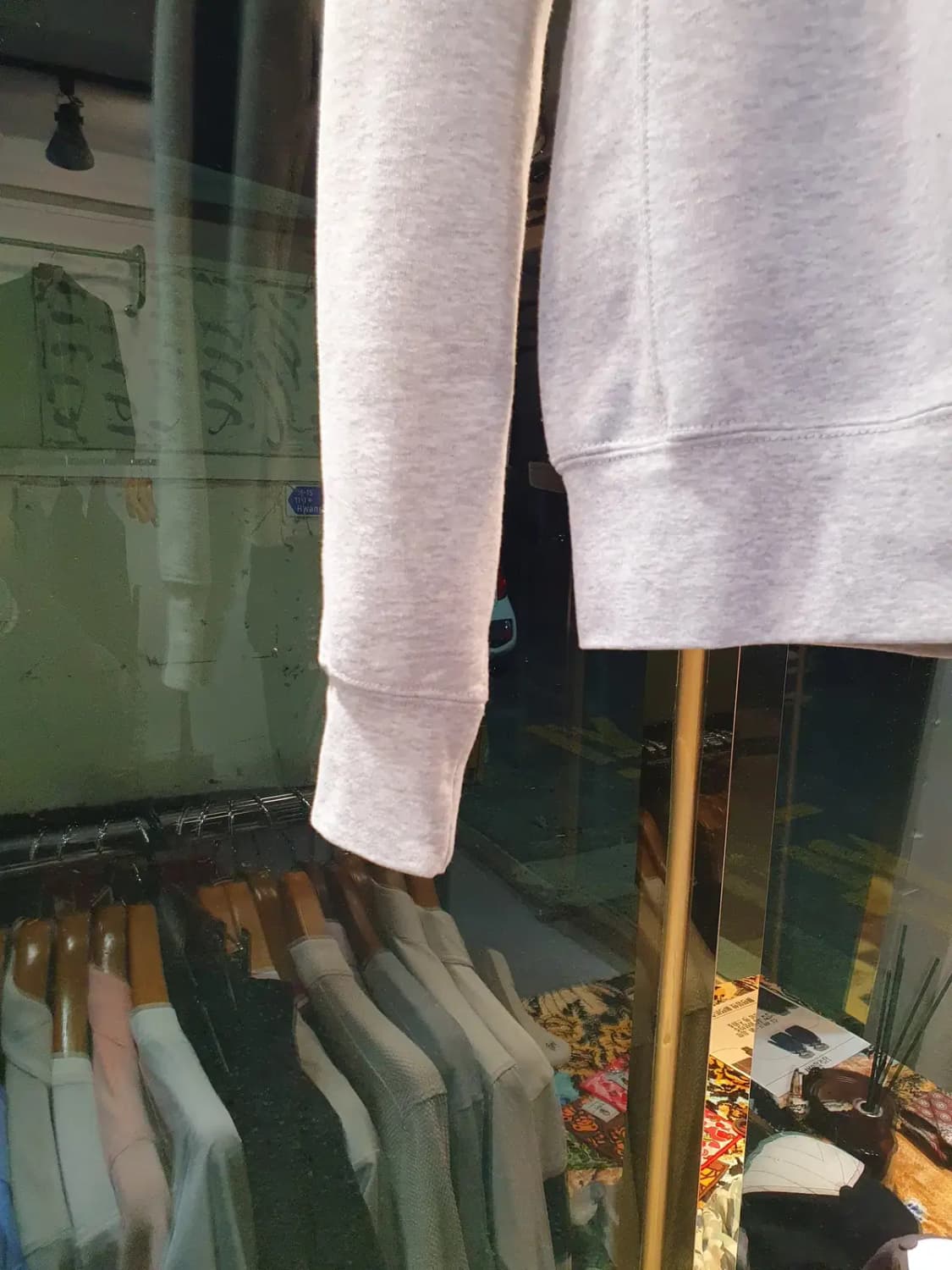 XS사이즈 폴로 랄프로렌 여성용 네이비 포니 기모 맨투맨 스웨트셔츠 상품이미지6