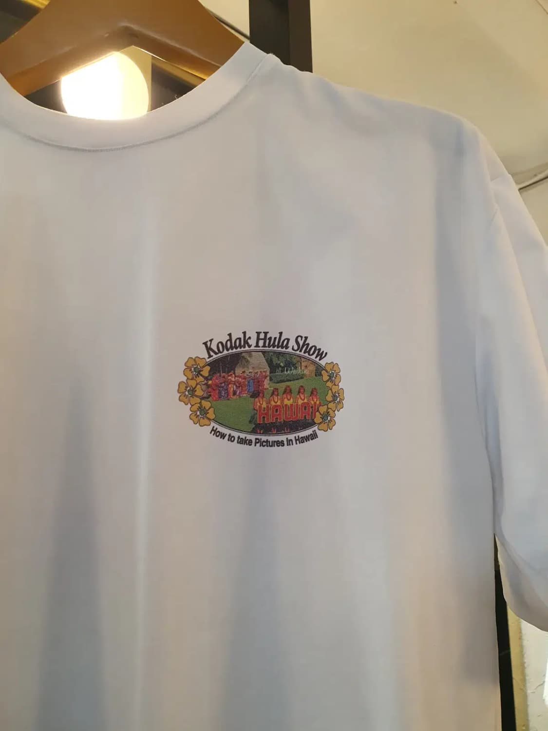 코닥 M사이즈 코닥훌라쇼 프린팅 로고패치 티셔츠 상품이미지3