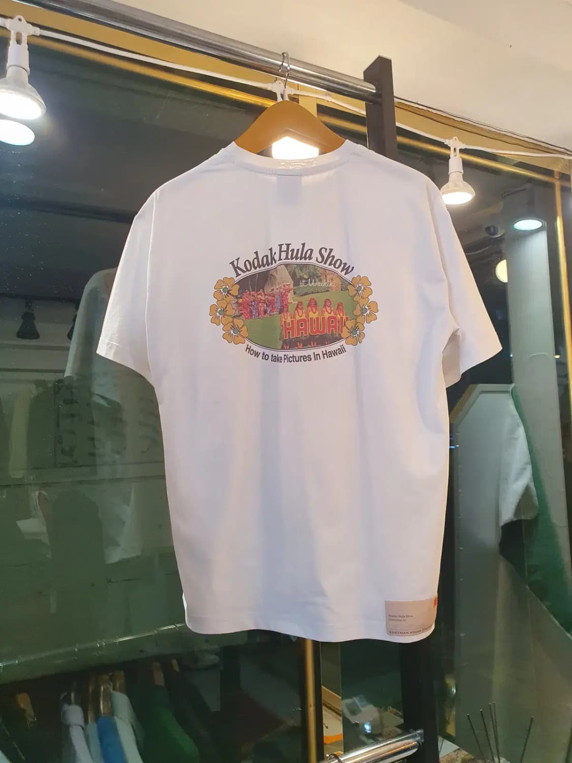 코닥 M사이즈 코닥훌라쇼 프린팅 로고패치 티셔츠 상품이미지6