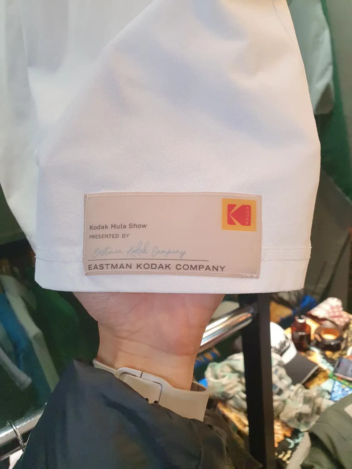 코닥 M사이즈 코닥훌라쇼 프린팅 로고패치 티셔츠 상품이미지8