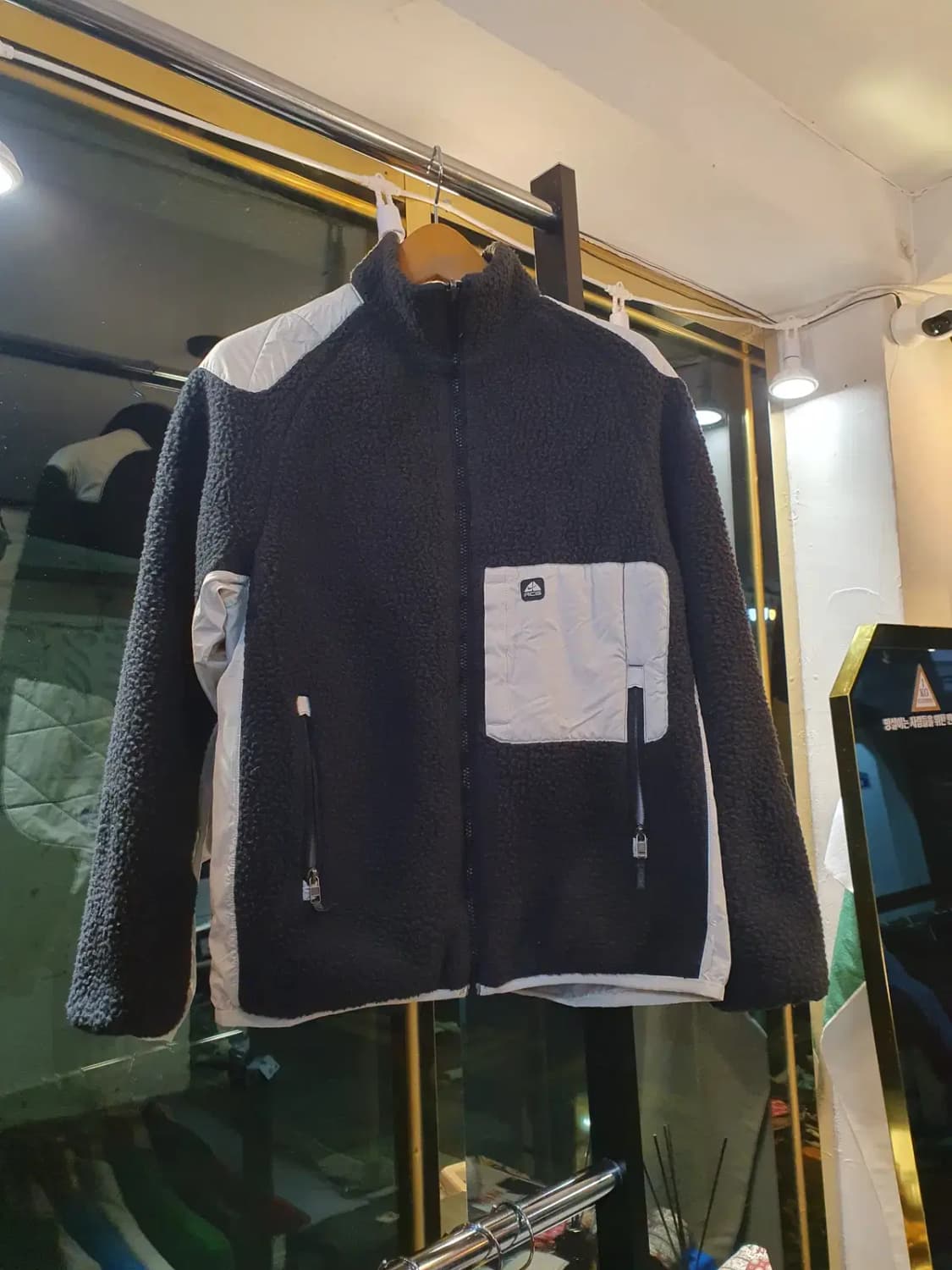 대장급 XL사이즈 나이키 ACG 로고 패치 양면 집업 바람막이 자켓 상품이미지1