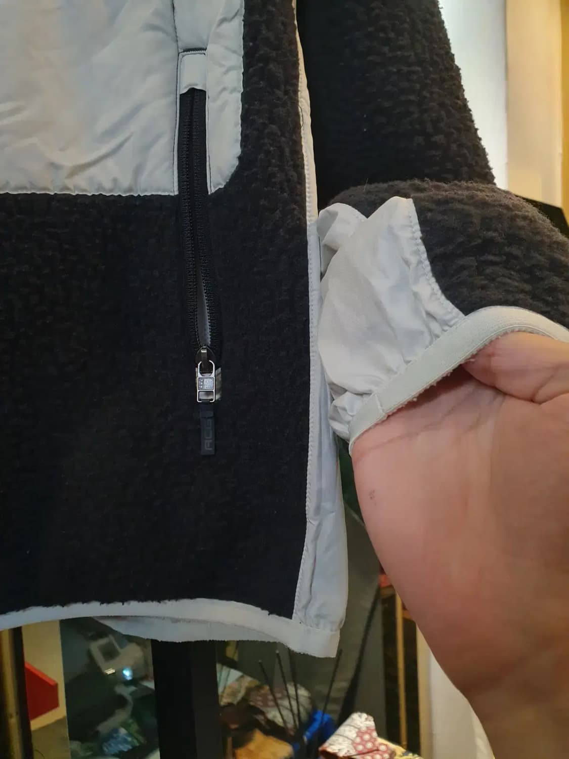 대장급 XL사이즈 나이키 ACG 로고 패치 양면 집업 바람막이 자켓 상품이미지4