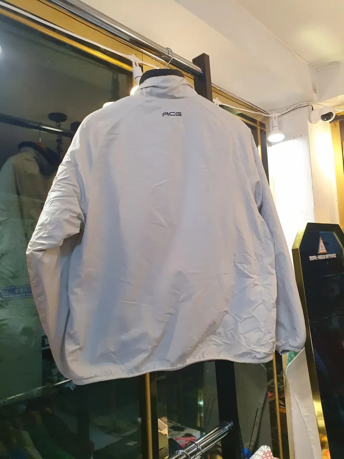 대장급 XL사이즈 나이키 ACG 로고 패치 양면 집업 바람막이 자켓 상품이미지7