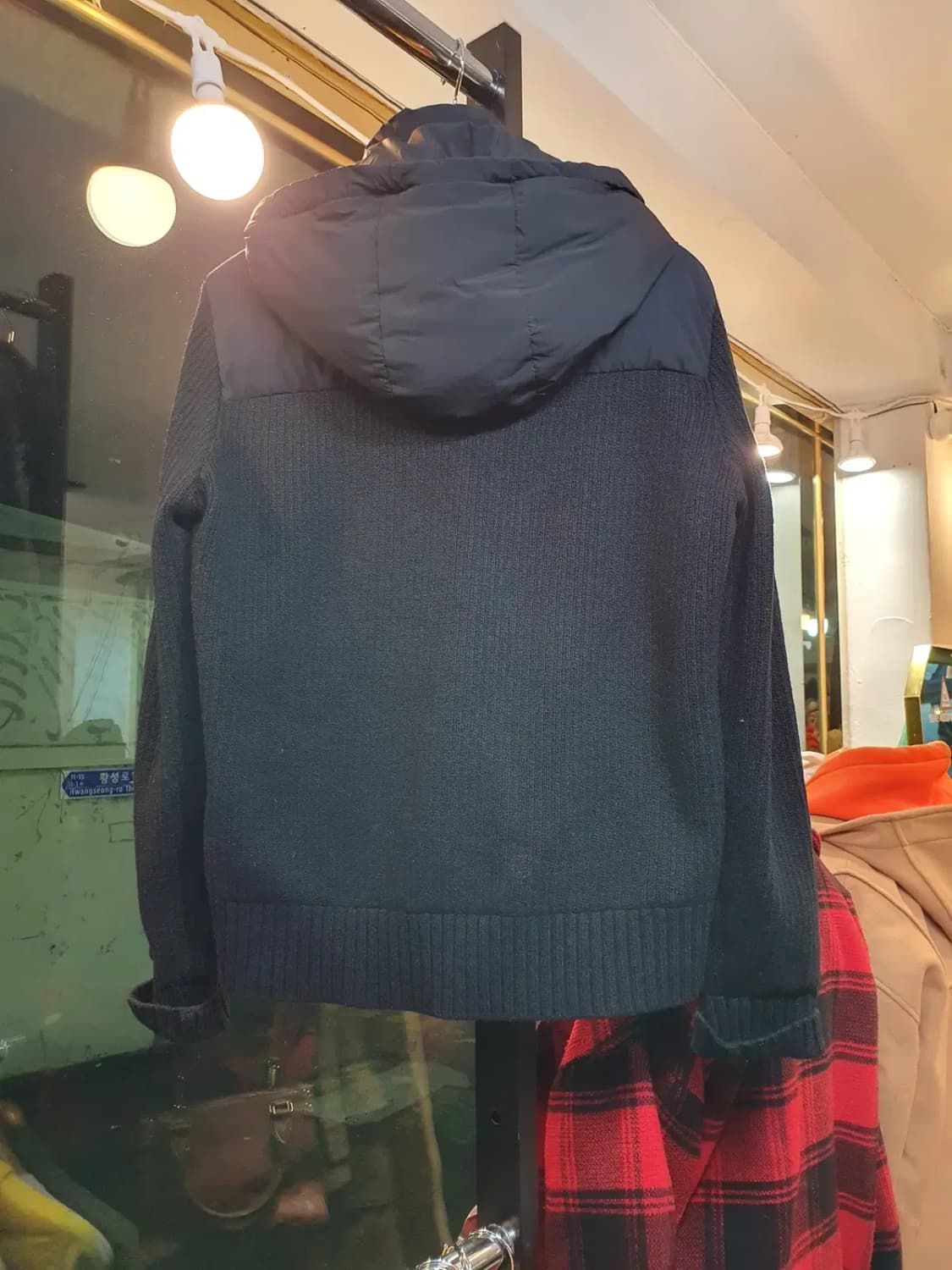 타이틀리스트 정품 L사이즈 캐시미어 혼방 거위털 골프 니트 패딩자켓 상품이미지8