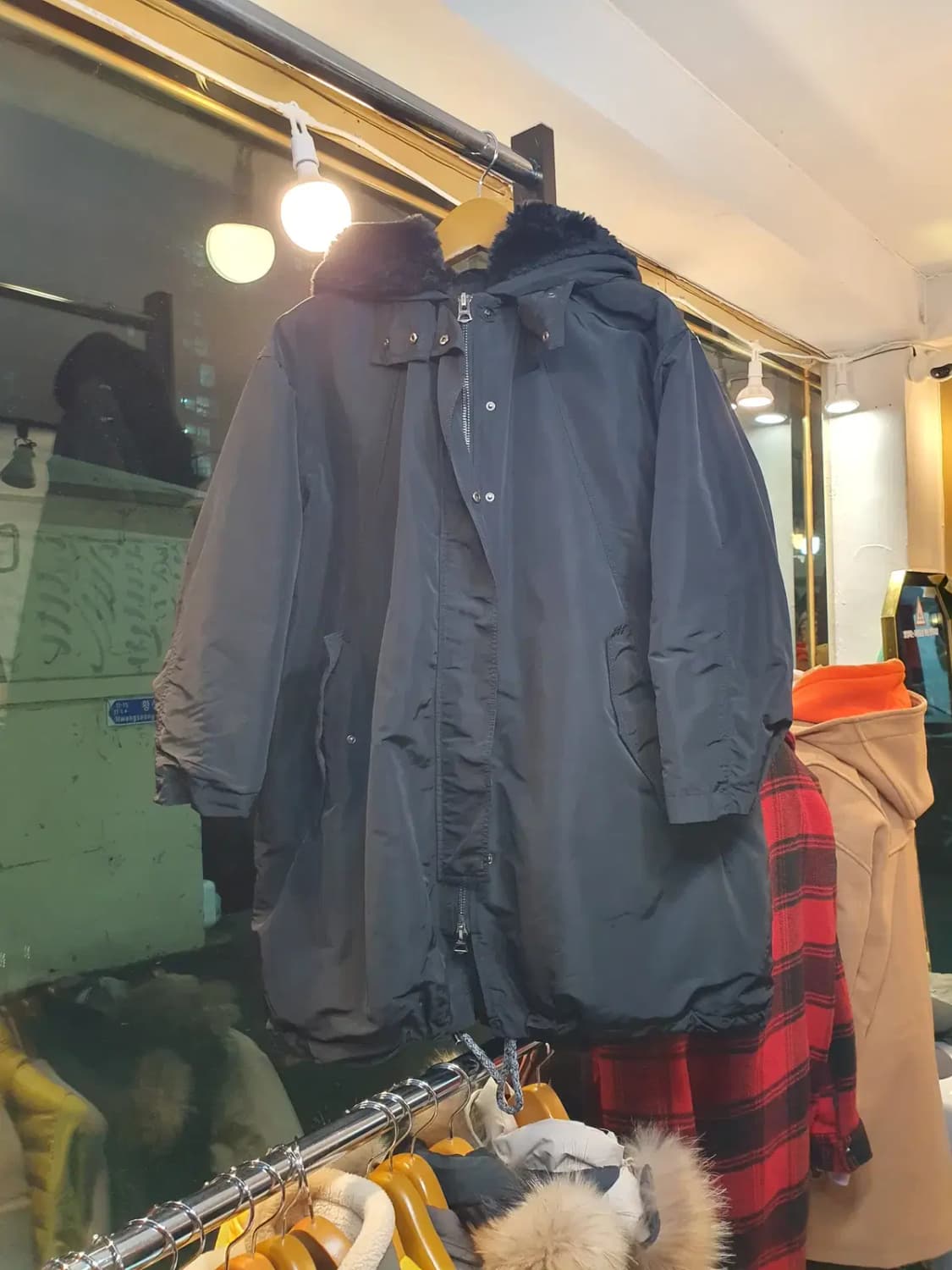 실사이즈 77~88 명품 대장급 끝판왕 아크네 웰론 안감 탈론 지퍼 야상 상품이미지1