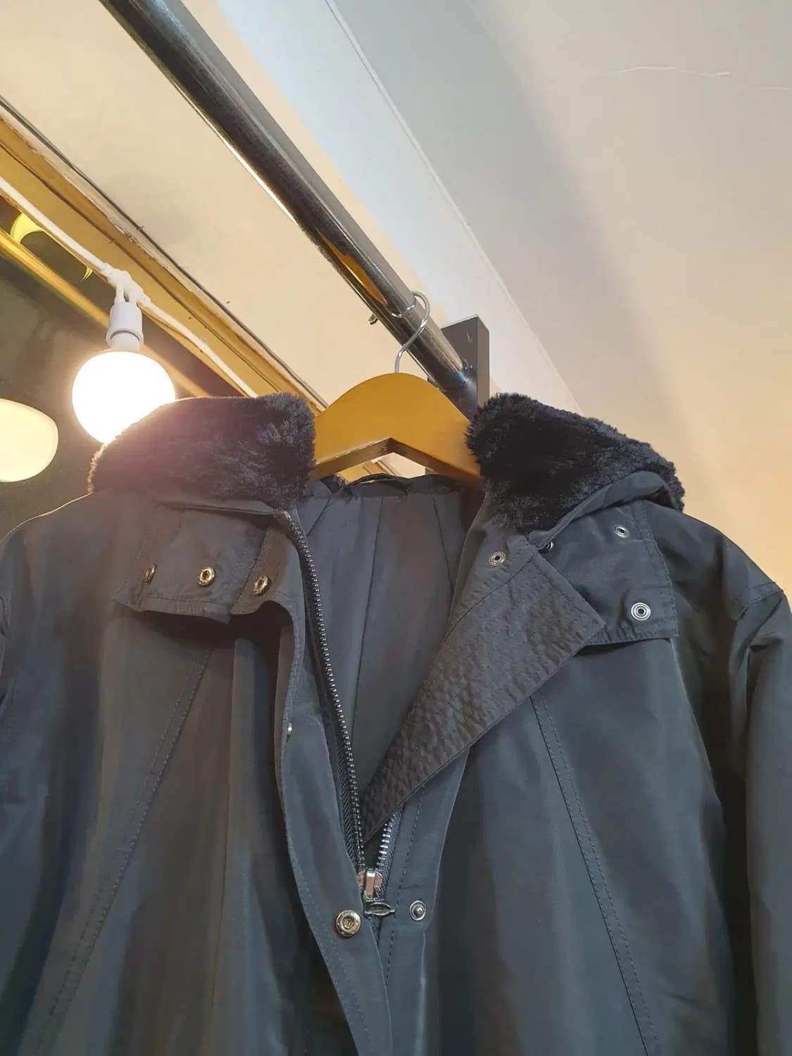 실사이즈 77~88 명품 대장급 끝판왕 아크네 웰론 안감 탈론 지퍼 야상 상품이미지3