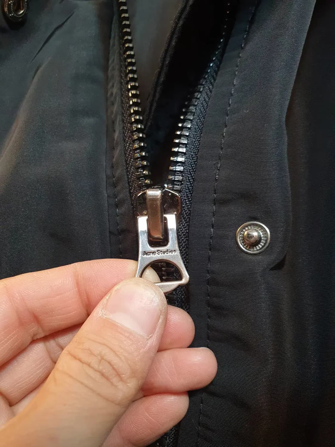 실사이즈 77~88 명품 대장급 끝판왕 아크네 웰론 안감 탈론 지퍼 야상 상품이미지4