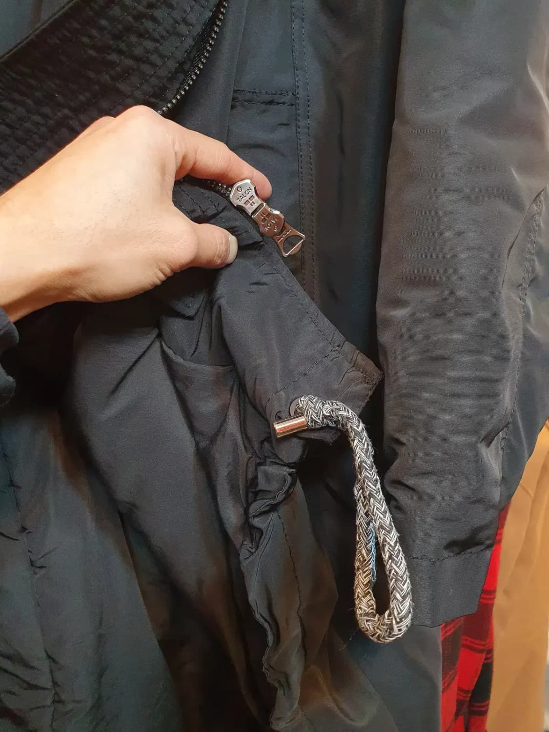 실사이즈 77~88 명품 대장급 끝판왕 아크네 웰론 안감 탈론 지퍼 야상 상품이미지6