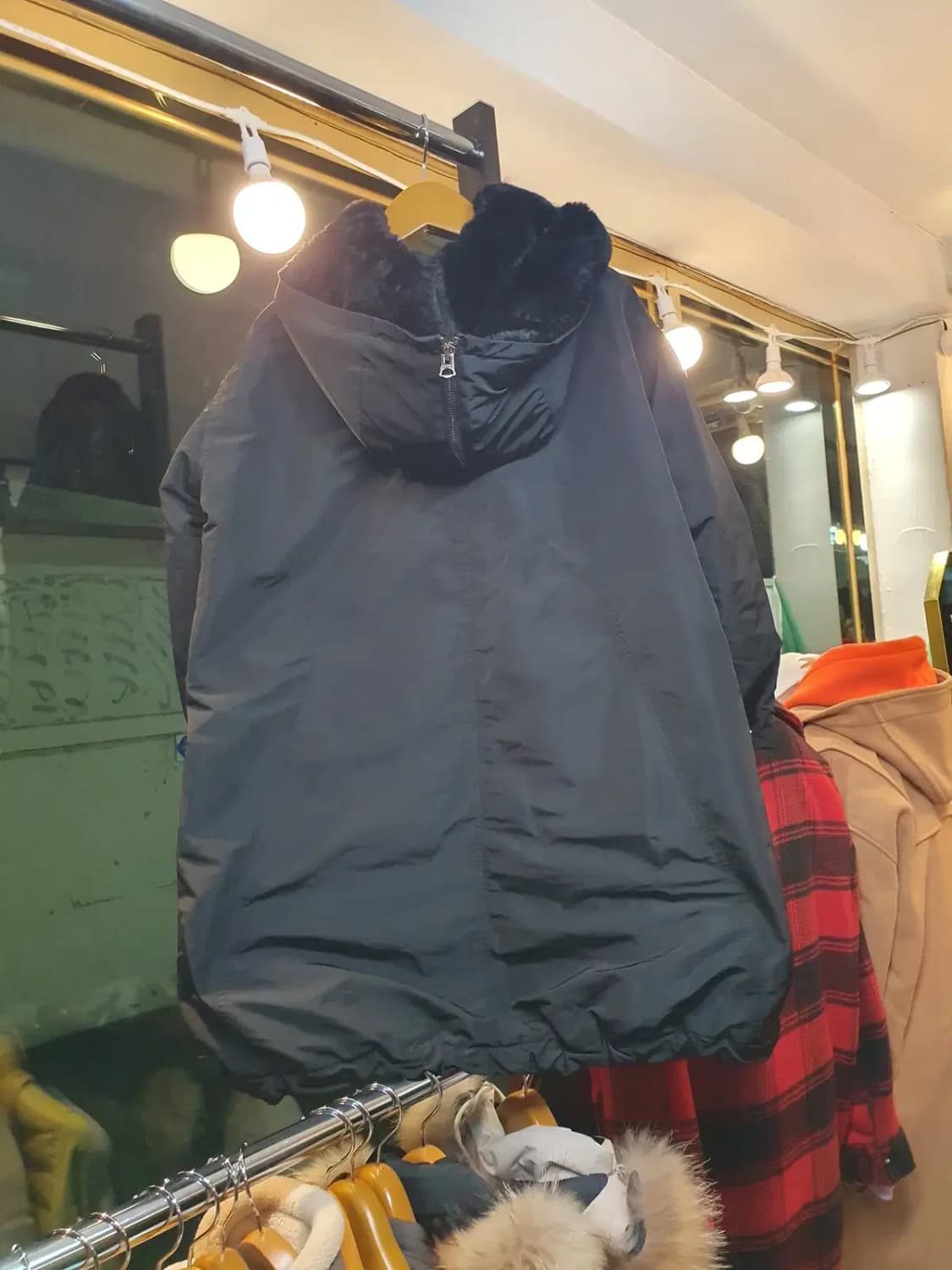 실사이즈 77~88 명품 대장급 끝판왕 아크네 웰론 안감 탈론 지퍼 야상 상품이미지7