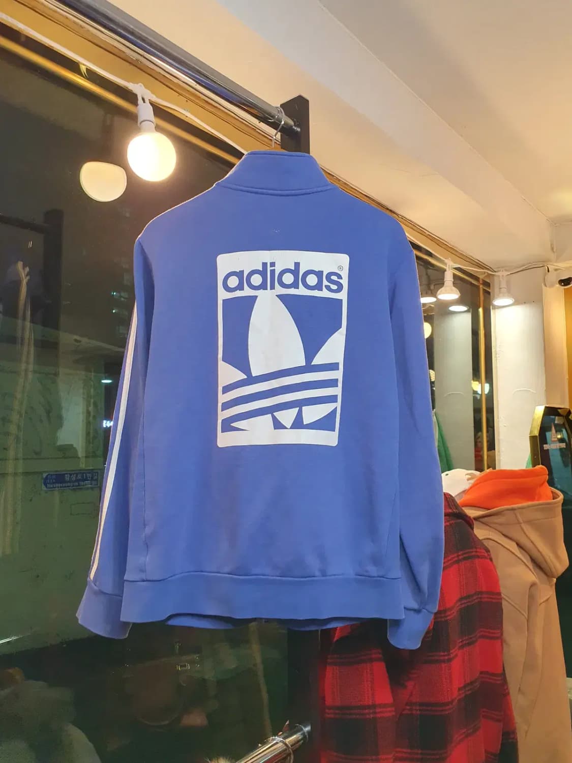 오아시스 리암 노엘 갤러거맛 아디다스 파이어버드 프린팅 저지 105사이즈 상품이미지1