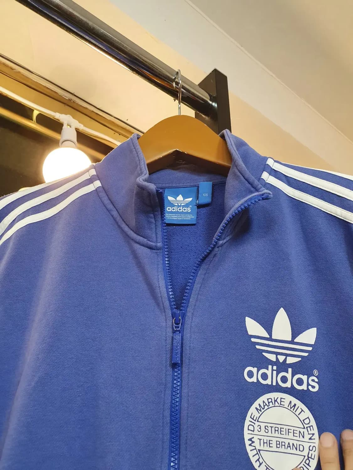 오아시스 리암 노엘 갤러거맛 아디다스 파이어버드 프린팅 저지 105사이즈 상품이미지6