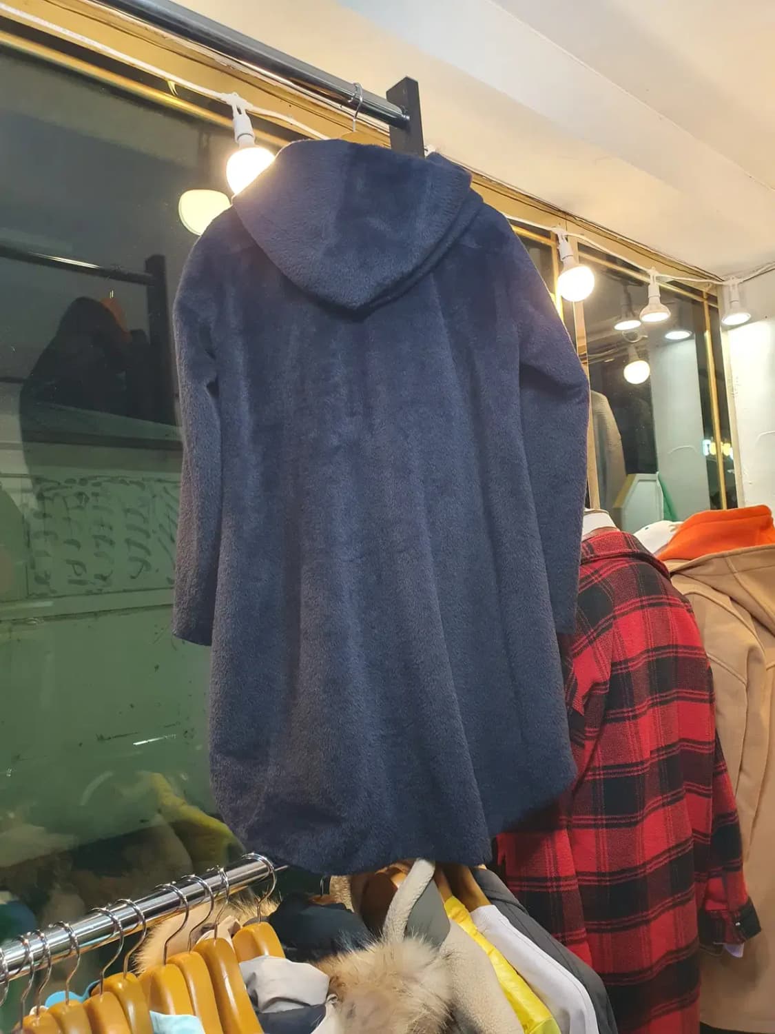 타임 라마털 50% 모 코트 실사이즈 55 상품이미지5