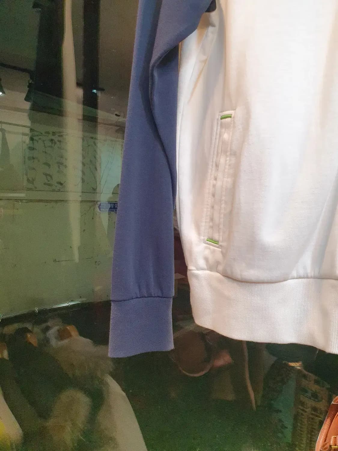 휴고보스 컬러블록 클래식 로고 자수 집업 자켓 L사이즈 상품이미지5