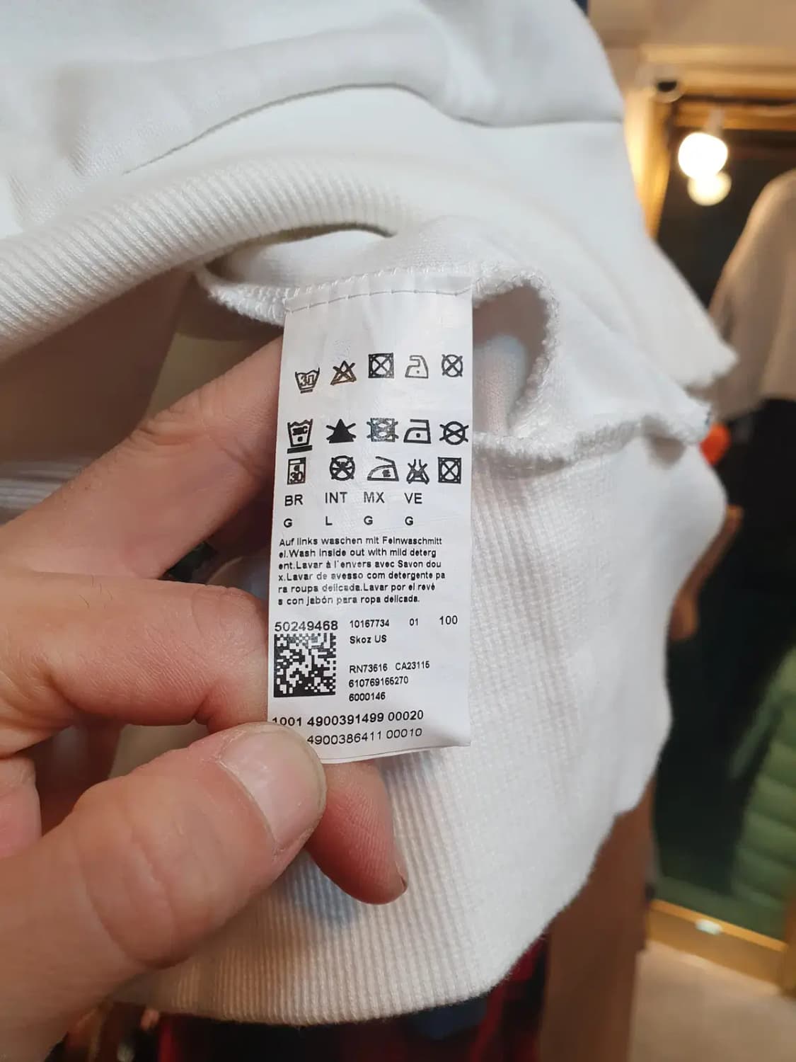 휴고보스 컬러블록 클래식 로고 자수 집업 자켓 L사이즈 상품이미지6