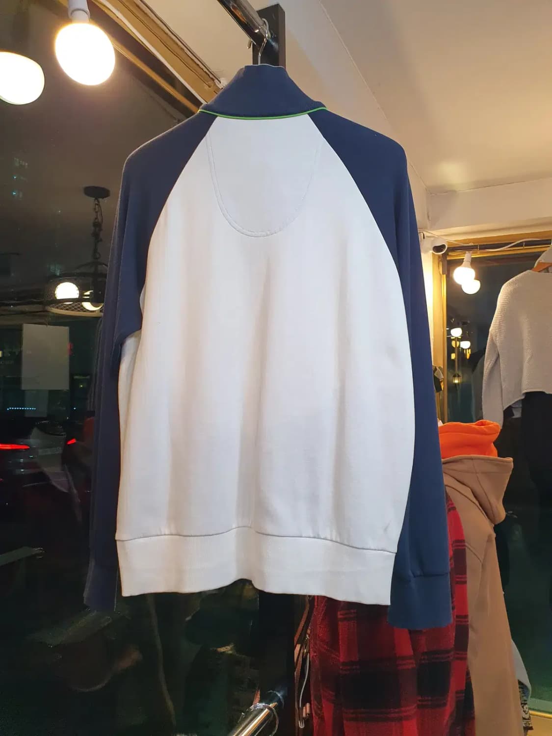 휴고보스 컬러블록 클래식 로고 자수 집업 자켓 L사이즈 상품이미지7