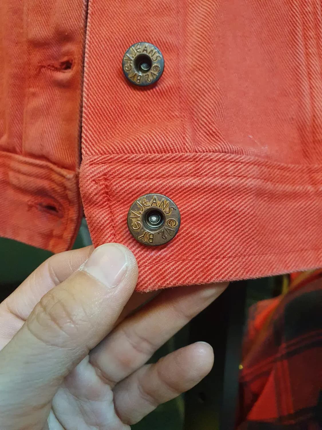 GV2 이탈리안 클래식 청자켓 레드컬러 여성 55~77사이즈 상품이미지4