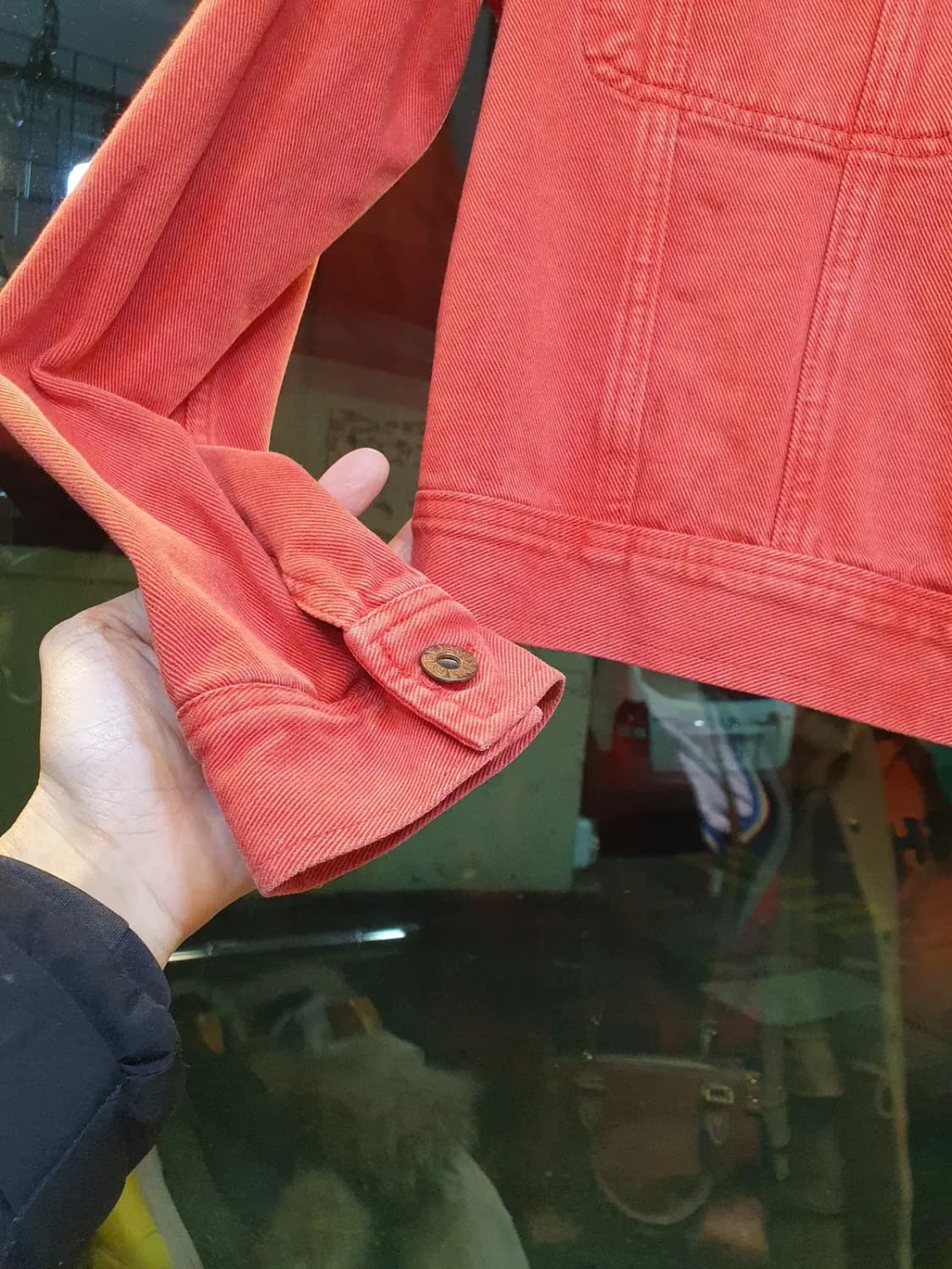 GV2 이탈리안 클래식 청자켓 레드컬러 여성 55~77사이즈 상품이미지5