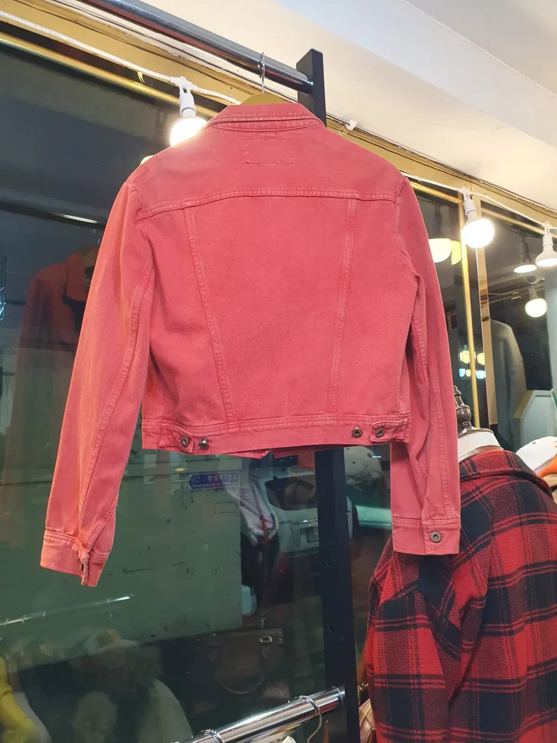 GV2 이탈리안 클래식 청자켓 레드컬러 여성 55~77사이즈 상품이미지7