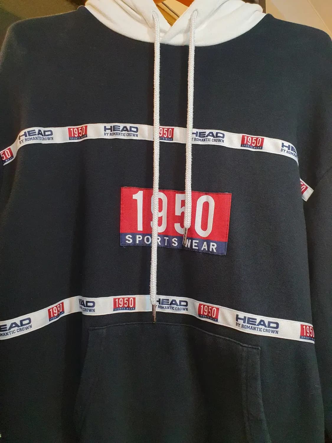 헤드X로맨틱크라운 콜라보레이션 디자인 라이닝 후드 L사이즈 상품이미지3