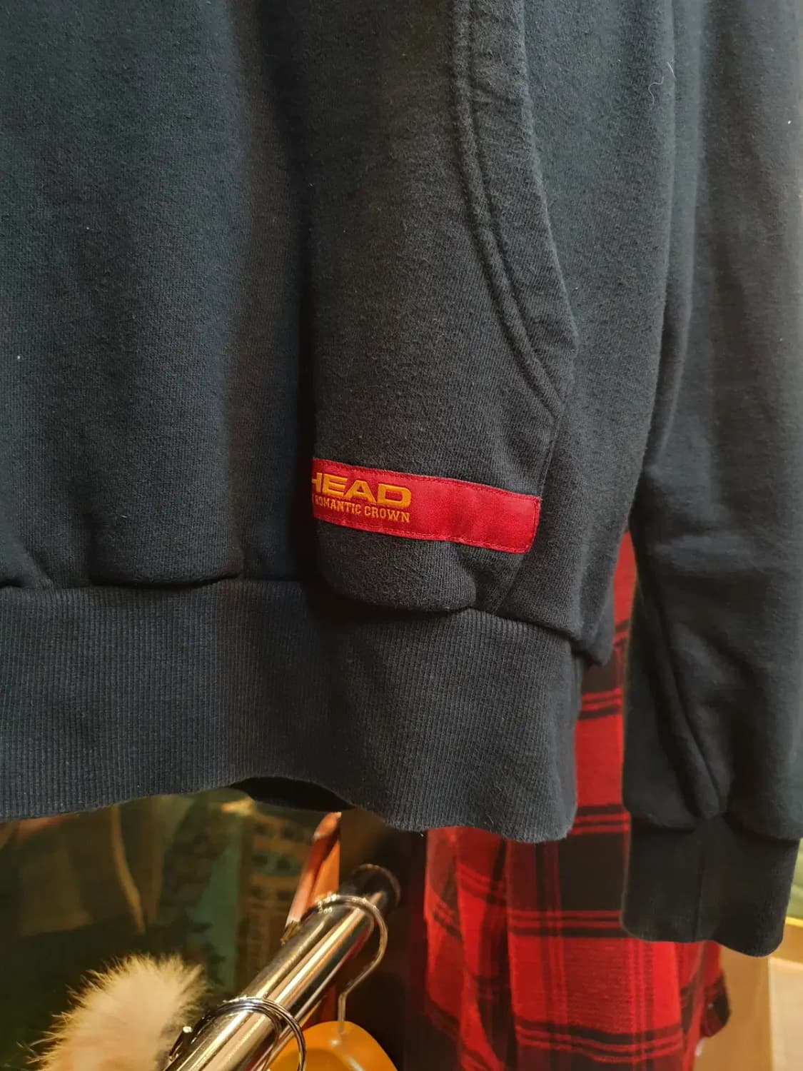 헤드X로맨틱크라운 콜라보레이션 디자인 라이닝 후드 L사이즈 상품이미지4