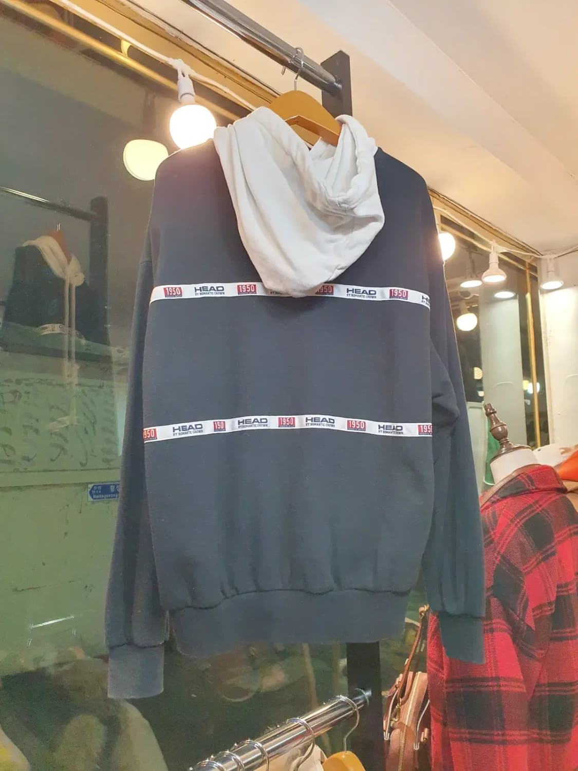 헤드X로맨틱크라운 콜라보레이션 디자인 라이닝 후드 L사이즈 상품이미지8