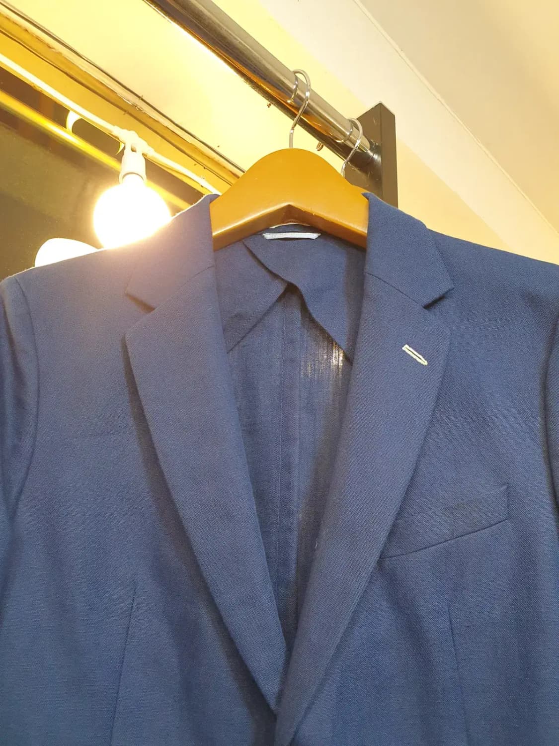 간트 언컨스트럭티드 소매 리얼버튼 클래식 싱글 투버튼 자켓 52사이즈 상품이미지3