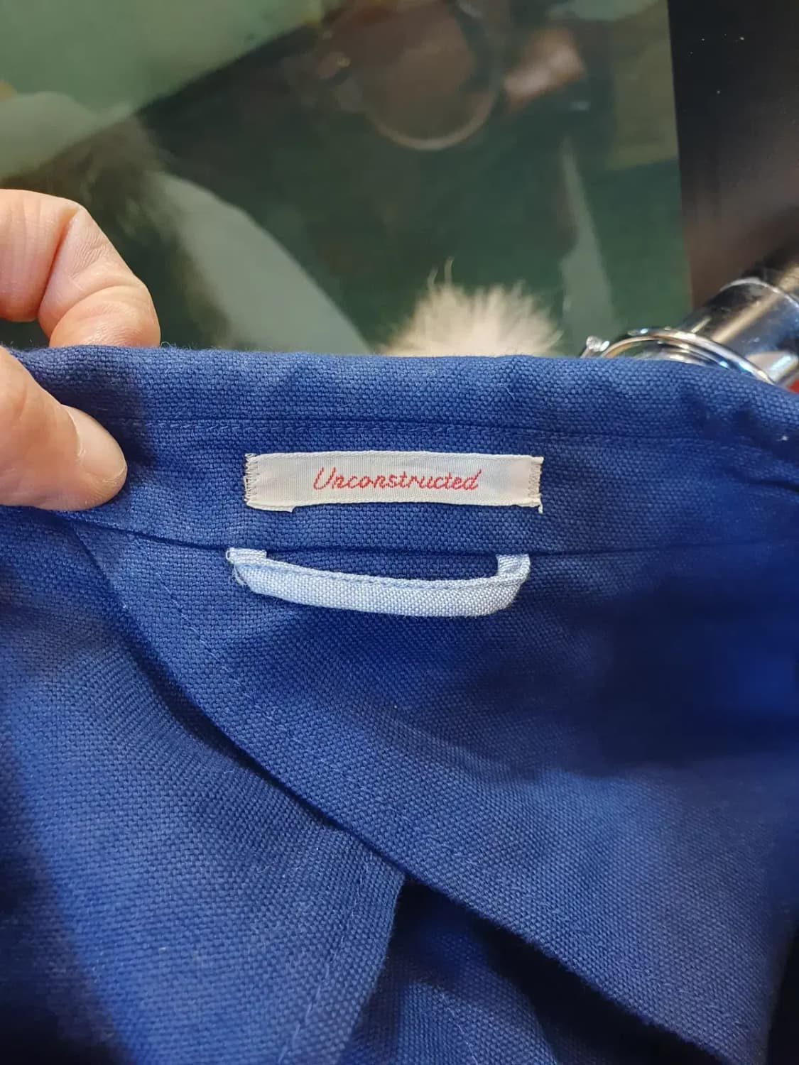 간트 언컨스트럭티드 소매 리얼버튼 클래식 싱글 투버튼 자켓 52사이즈 상품이미지8