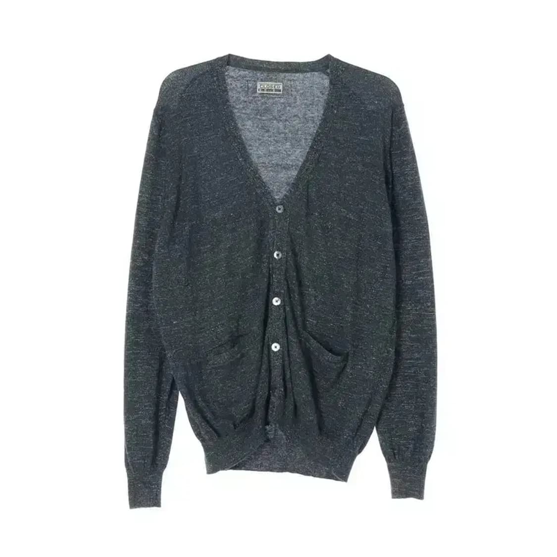 클로즈드 린넨 혼방 가디건 XL사이즈 상품이미지1