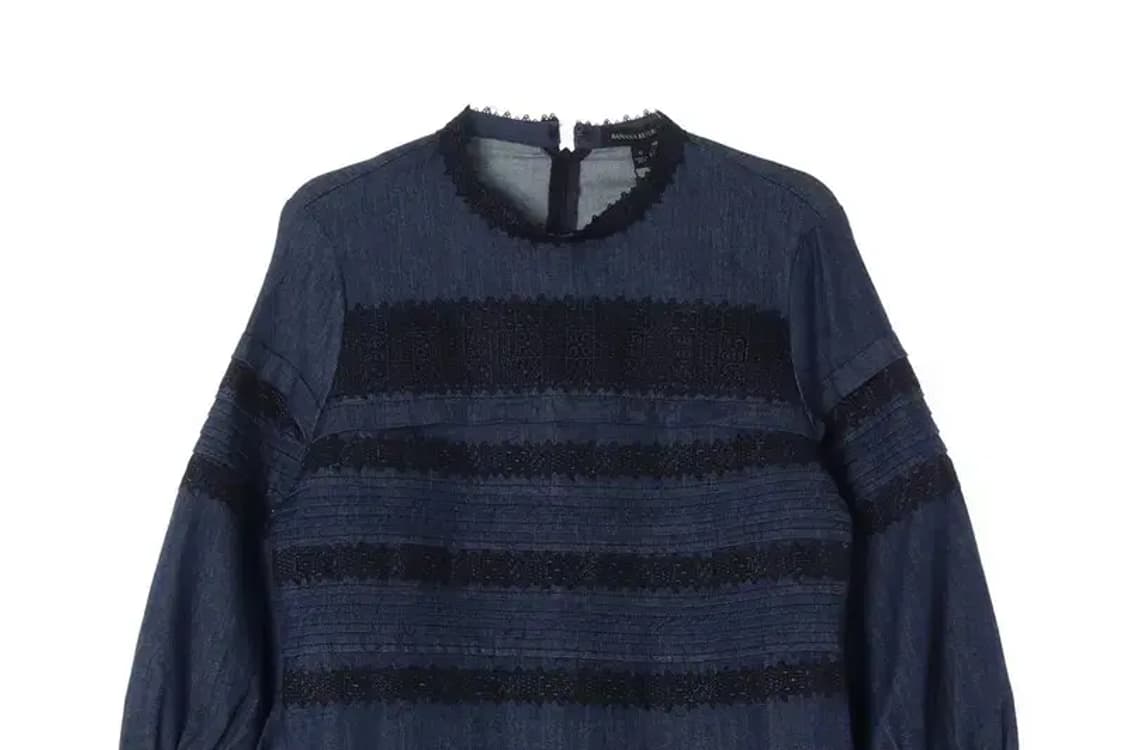 바나나리퍼블릭 폴리에스터 100% 혼방 롱 원피스 6사이즈 상품이미지2