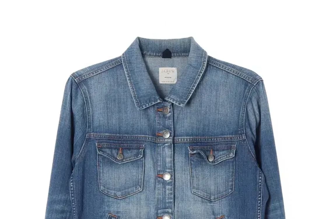 제이크루 코튼 혼방 데님 자켓 M사이즈 상품이미지2
