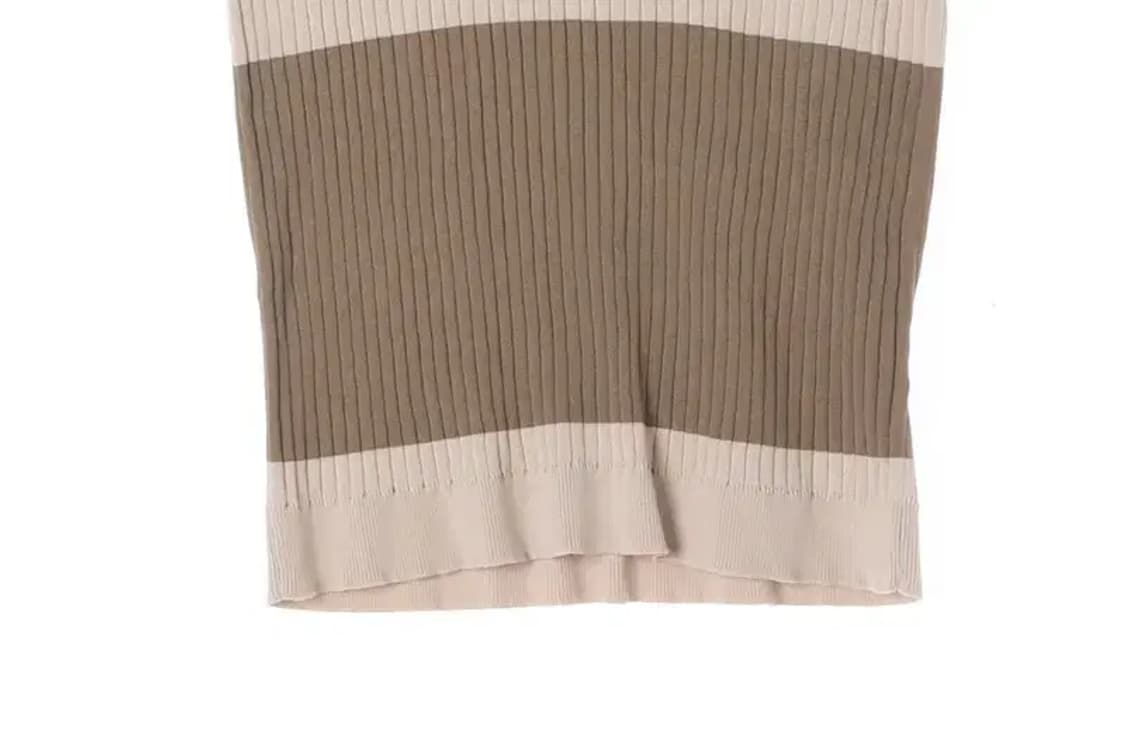 알파스튜디오 코튼 100% 니트 조끼 XS사이즈 상품이미지4