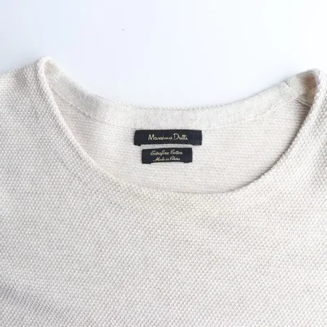 마시모두띠 코튼 100% 니트 L사이즈 상품이미지5