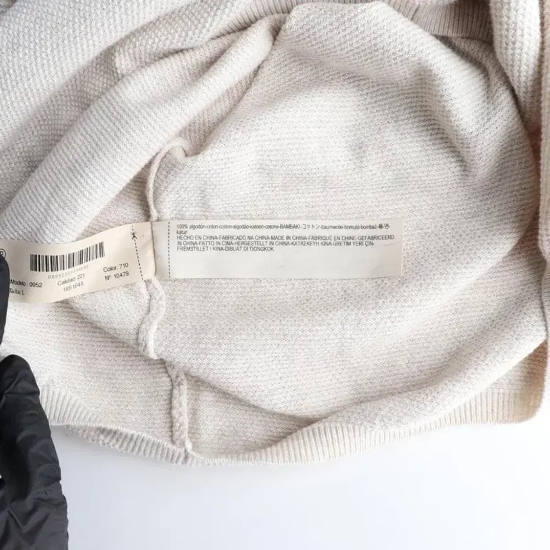 마시모두띠 코튼 100% 니트 L사이즈 상품이미지6